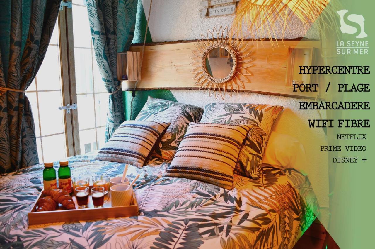 La Cahute H24,Cosy,Port,Plage,Wifi,Netflix Ла Сен-сюр-Мер Екстериор снимка